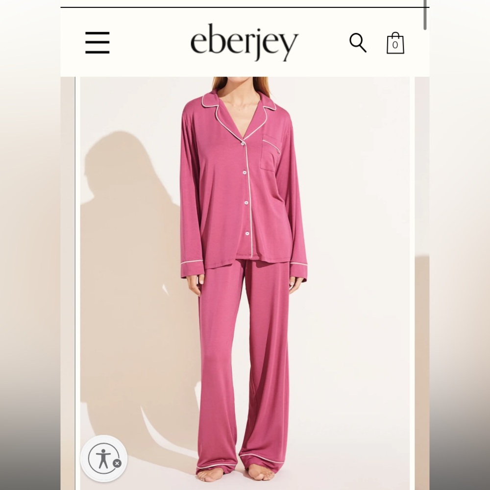 Eberjey Gisele Long PJ Set